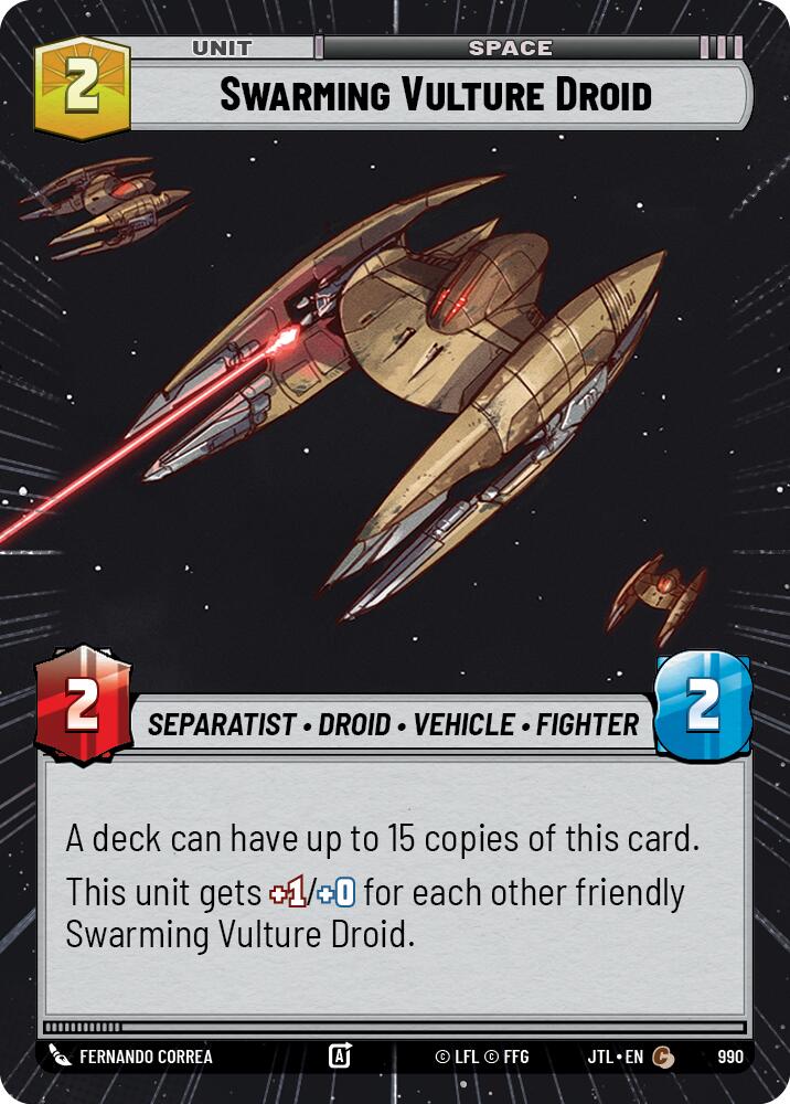 Swarming Vulture Droid (Hyperspace Foil)