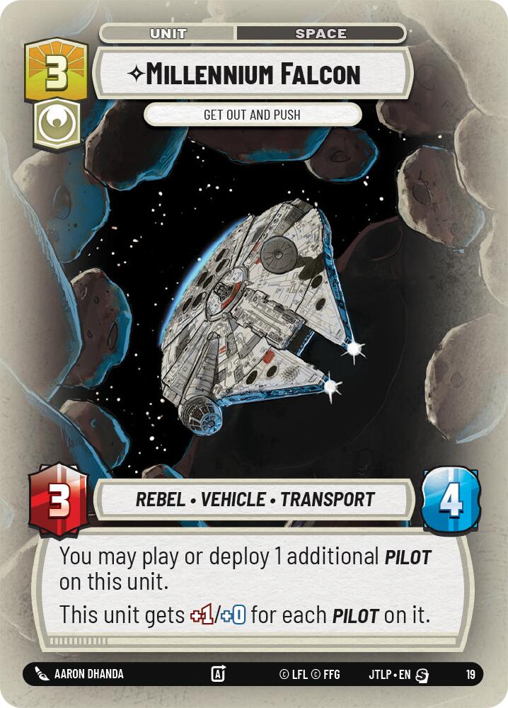 Millennium Falcon - Get Out And Push