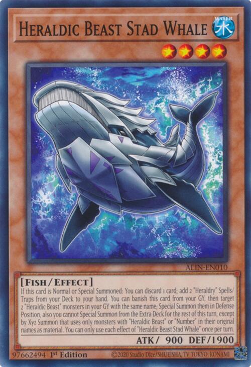 Heraldic Beast Stad Whale