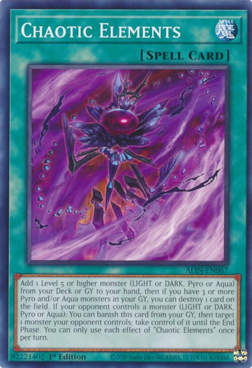 Chaotic Elements