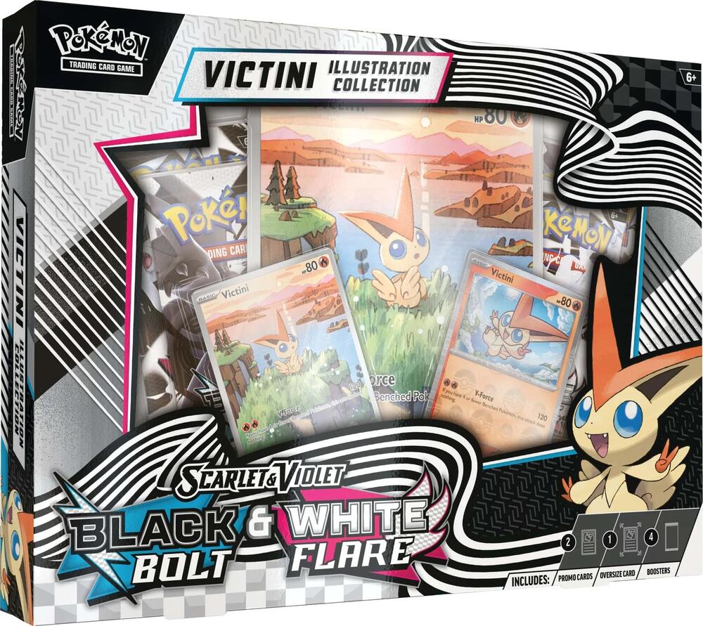 Pokemon Black Bolt/White Flare: Unova Victini Illustration Collection