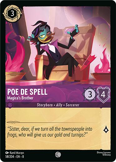 Poe De Spell - Magica's Brother