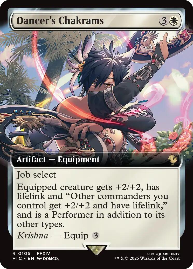 Dancer's Chakrams (Extended Art)