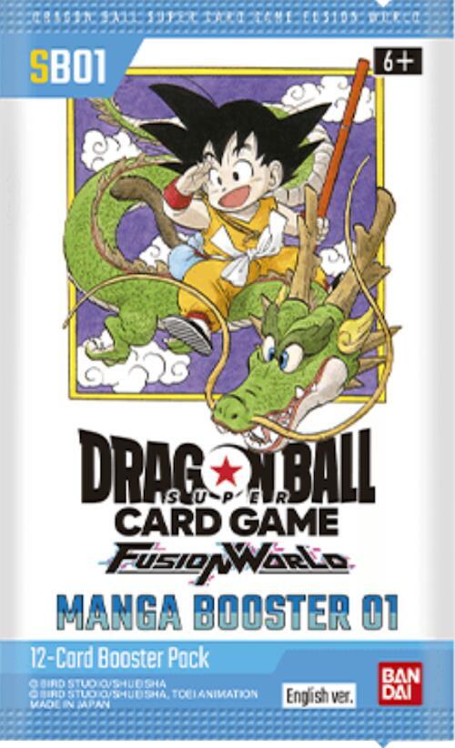 Dragon Ball Z TCG: Manga Booster 01 Booster Pack