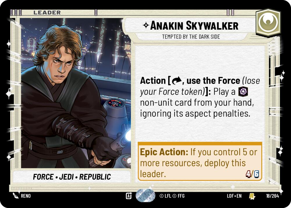 Anakin Skywalker - Tempted by the Dark Side