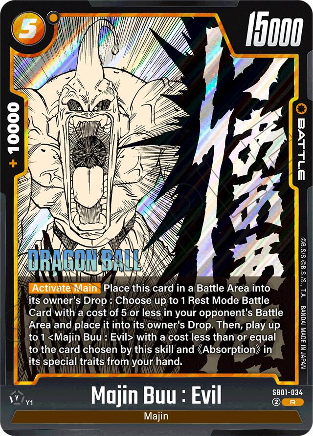 Majin Buu : Evil - SB01-034