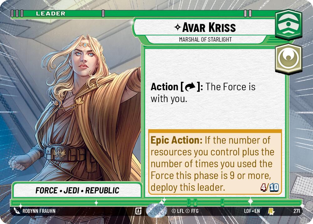 Avar Kriss - Marshal of Starlight (Hyperspace)