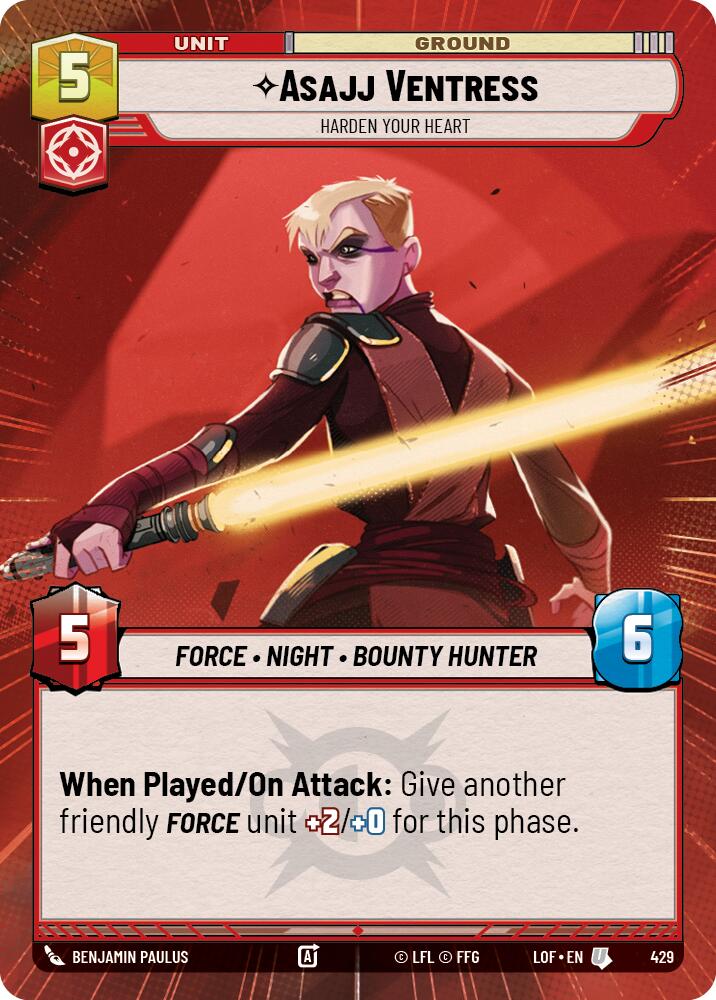 Asajj Ventress - Harden Your Heart (Hyperspace)