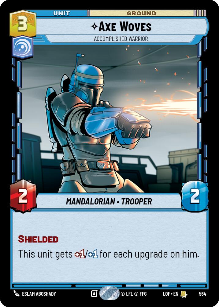 Axe Woves - Accomplished Warrior (Foil)