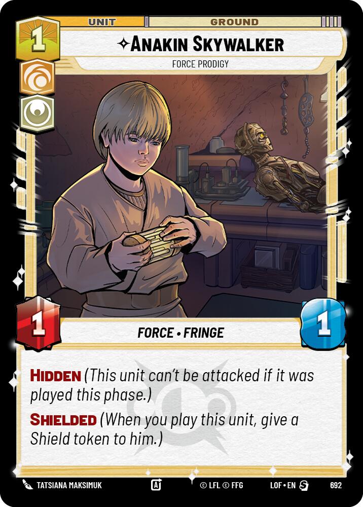 Anakin Skywalker - Force Prodigy (Foil)
