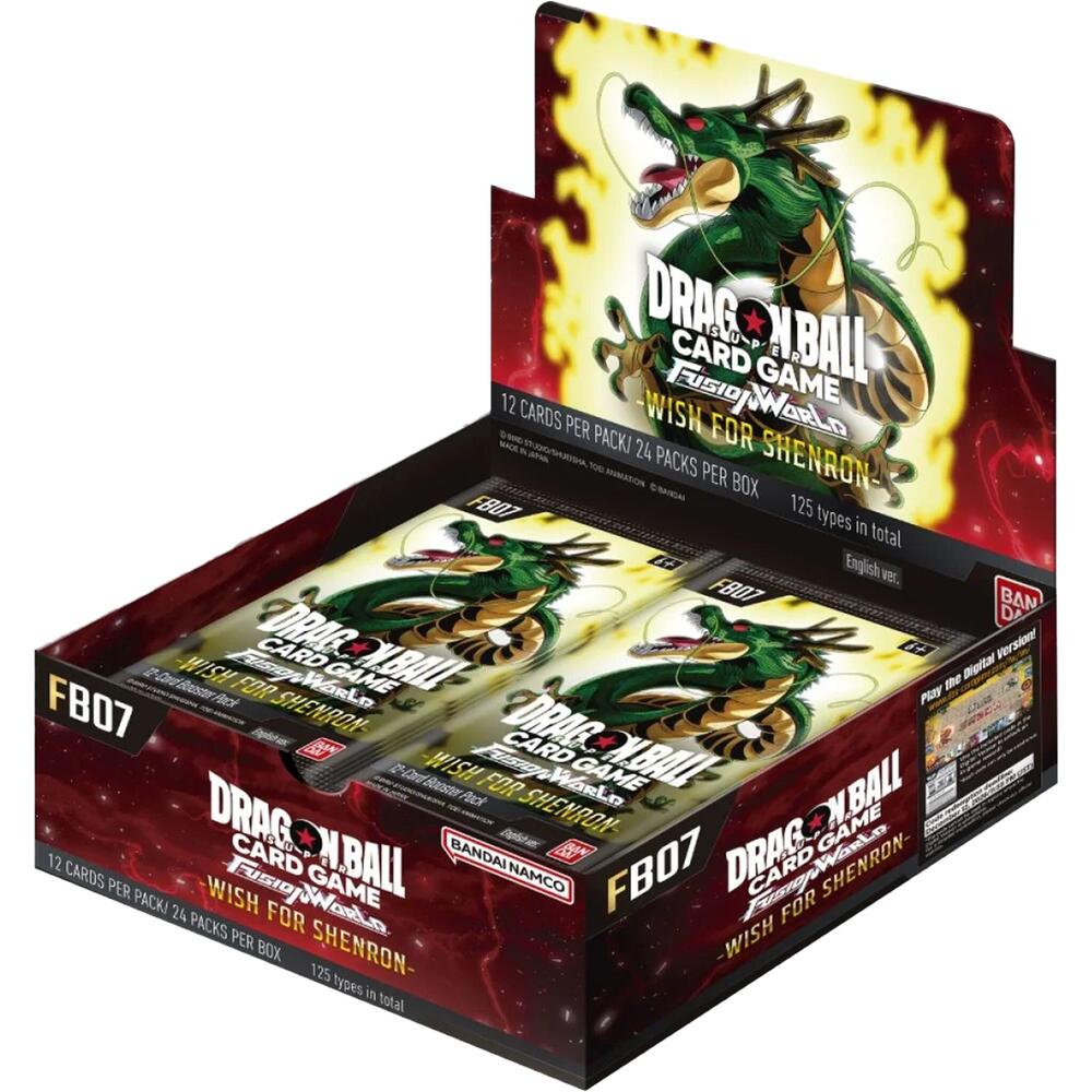 dragon ball collector booster box Dragon Ball Z: Wish For Shenron Booster Box (FB07) – Wolf Den Gaming
