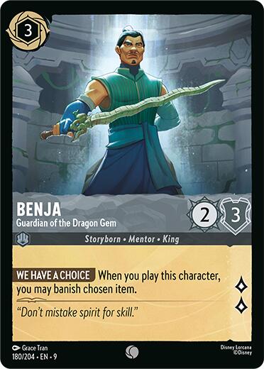 Benja - Guardian of the Dragon Gem