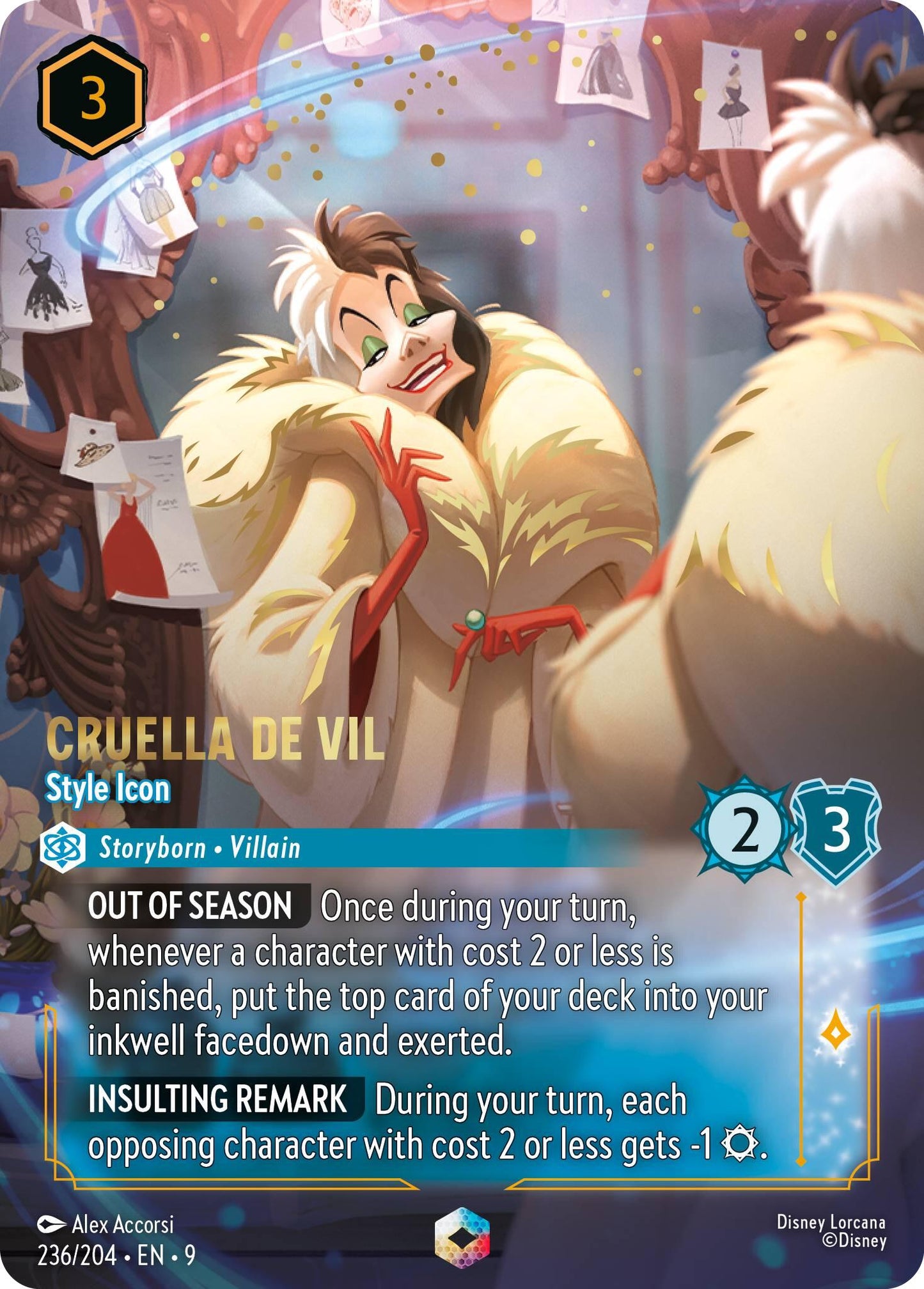 Cruella De Vil - Style Icon (Enchanted)