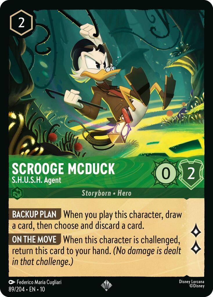 Scrooge McDuck - S.H.U.S.H. Agent