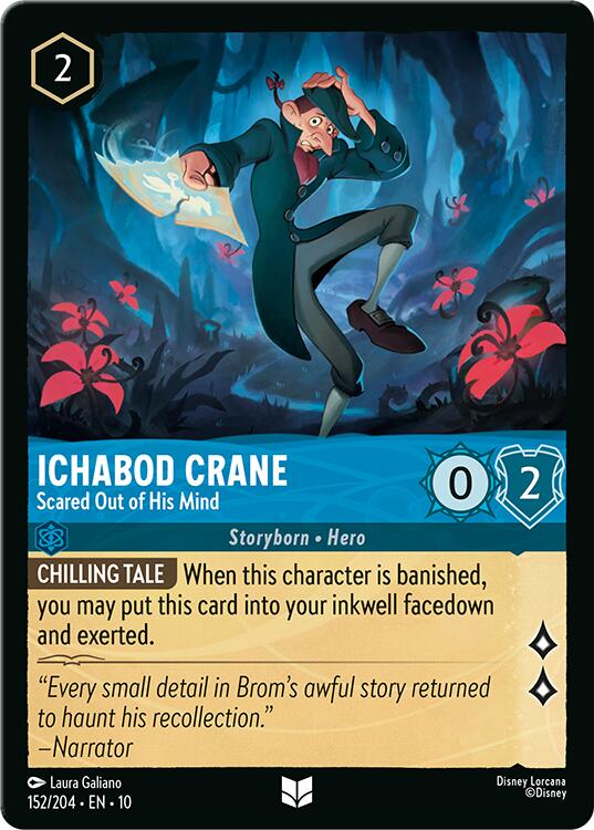 Ichabod Crane - Scared Out of His Mind