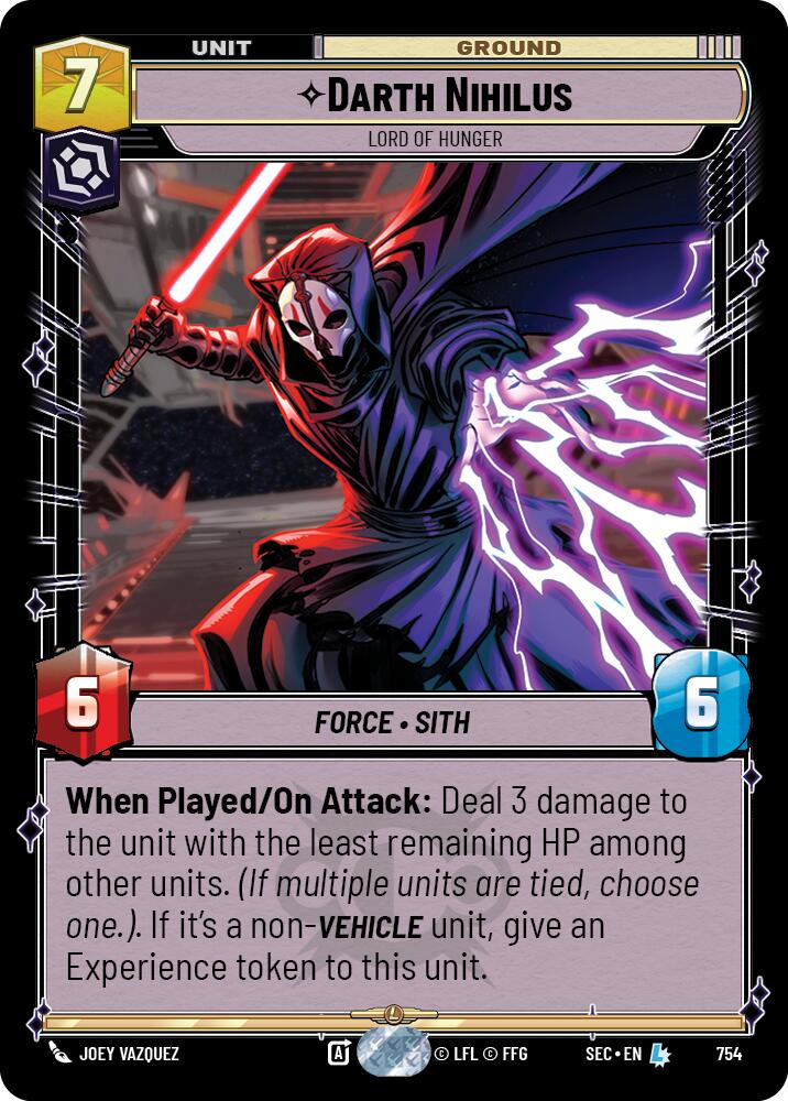 Darth Nihilus - Lord of Hunger (Foil)