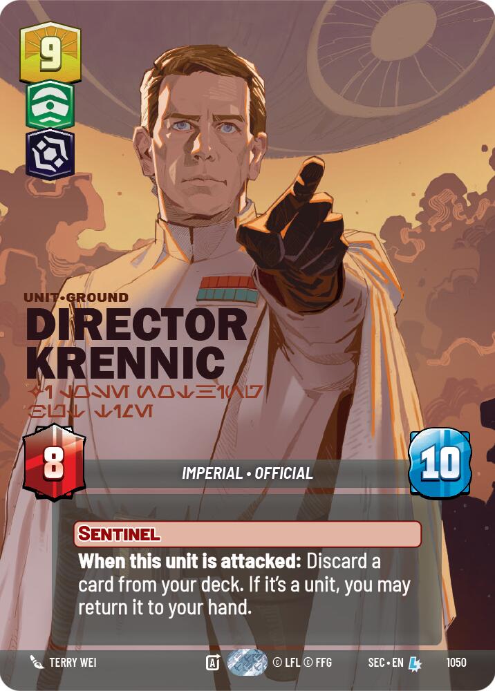 Director Krennic - I Lose Nothing But Time (Prestige)