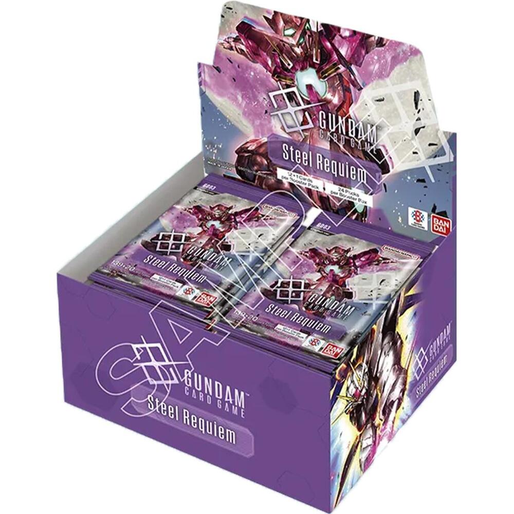 Gundam Steel Requiem Booster Box (24 Packs)