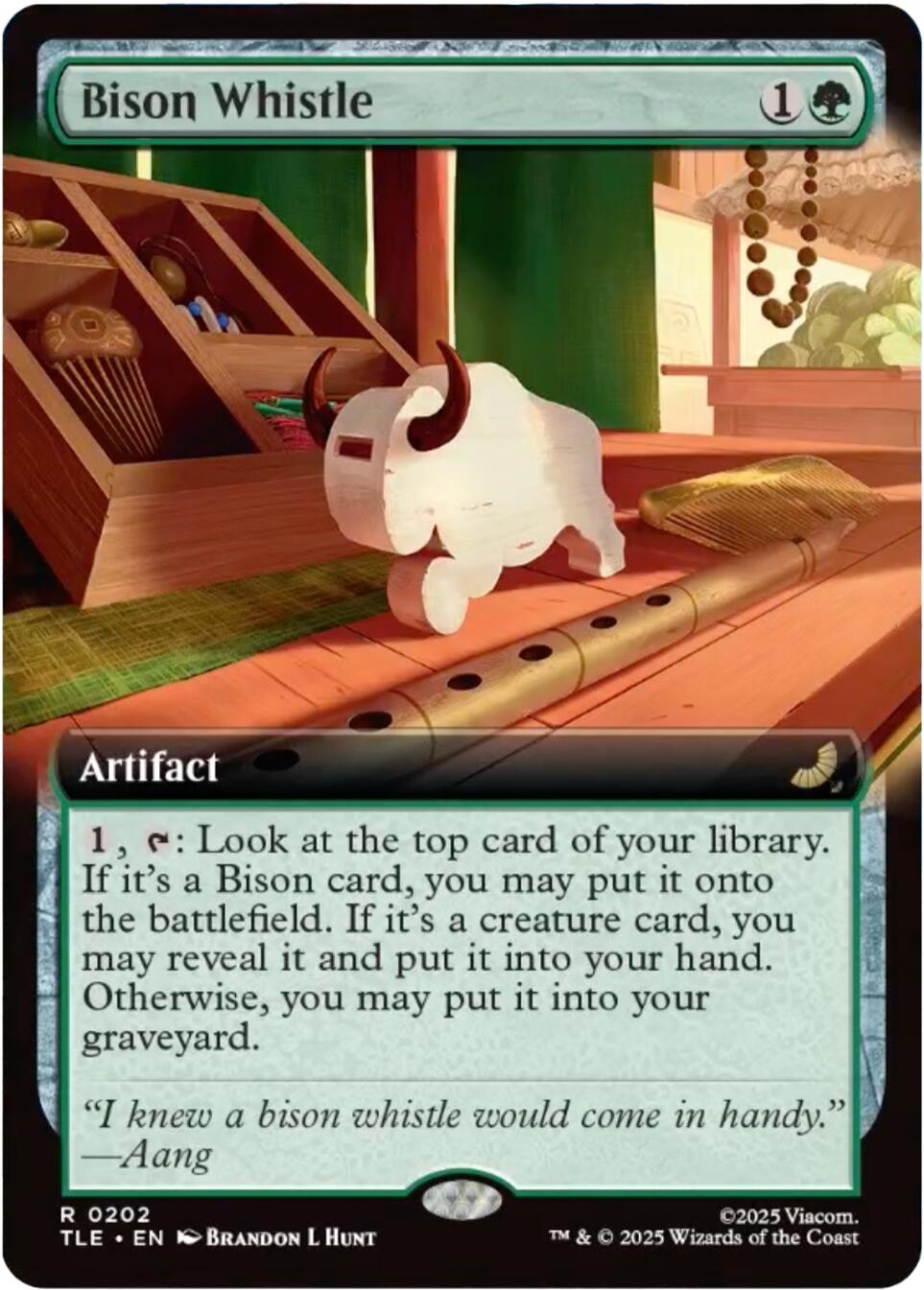 Bison Whistle (Extended Art)