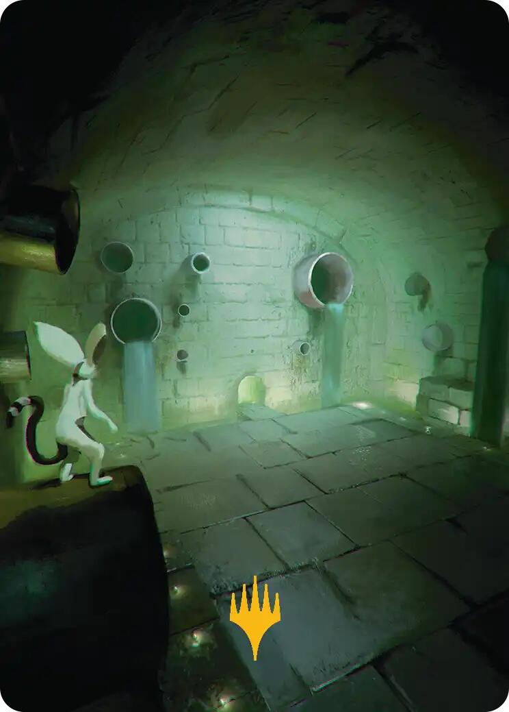 Swamp Art Card (Gold-Stamped Planeswalker Symbol)