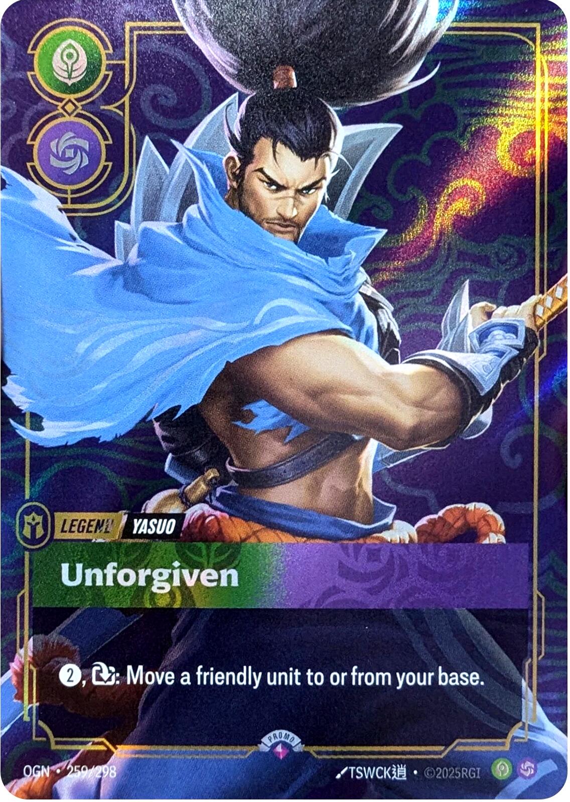 Yasuo, Unforgiven