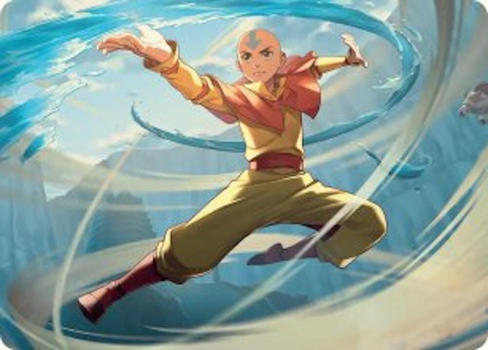 Aang, Swift Savior Art Card