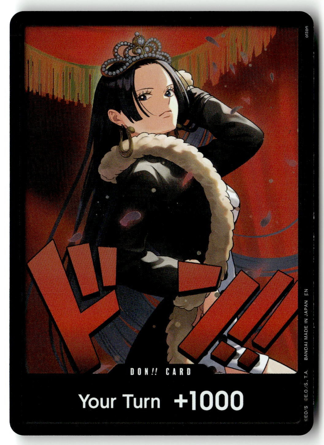 DON!! Card (Boa Hancock)