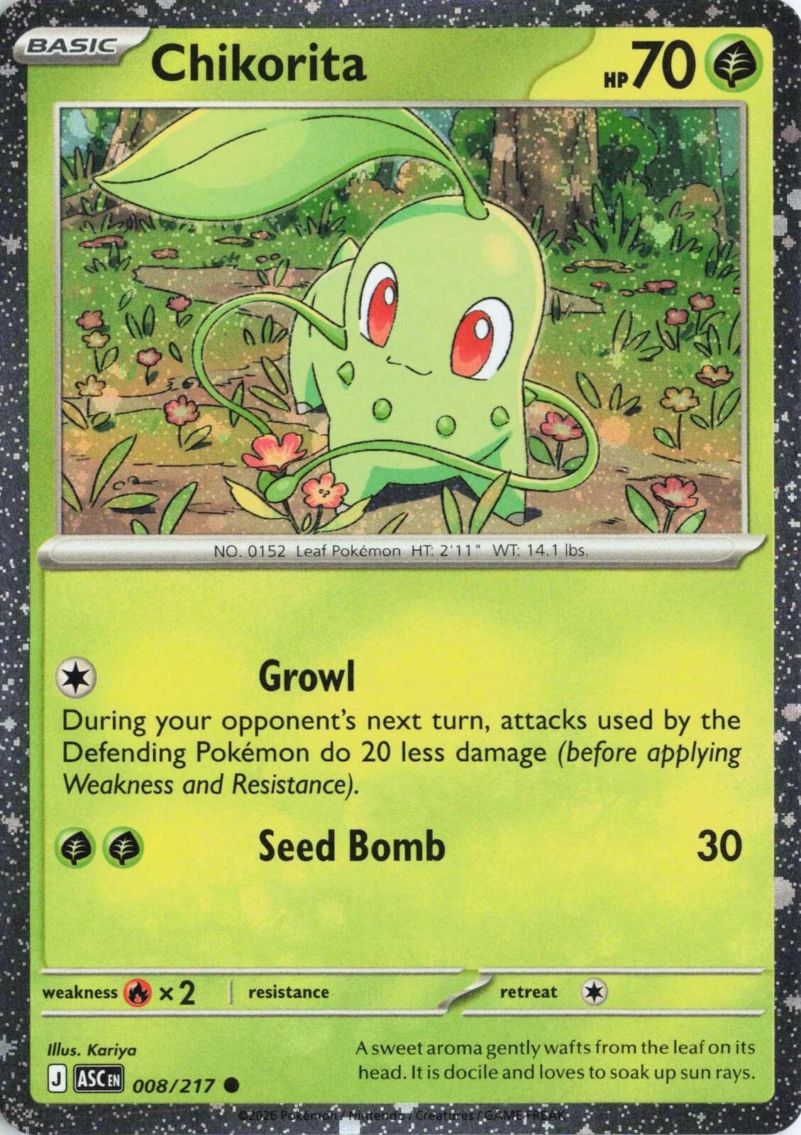 Chikorita (Cosmos Holo) [MCAP