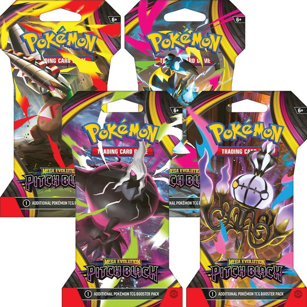 Pokemon: Pitch Black Sleeved Booster