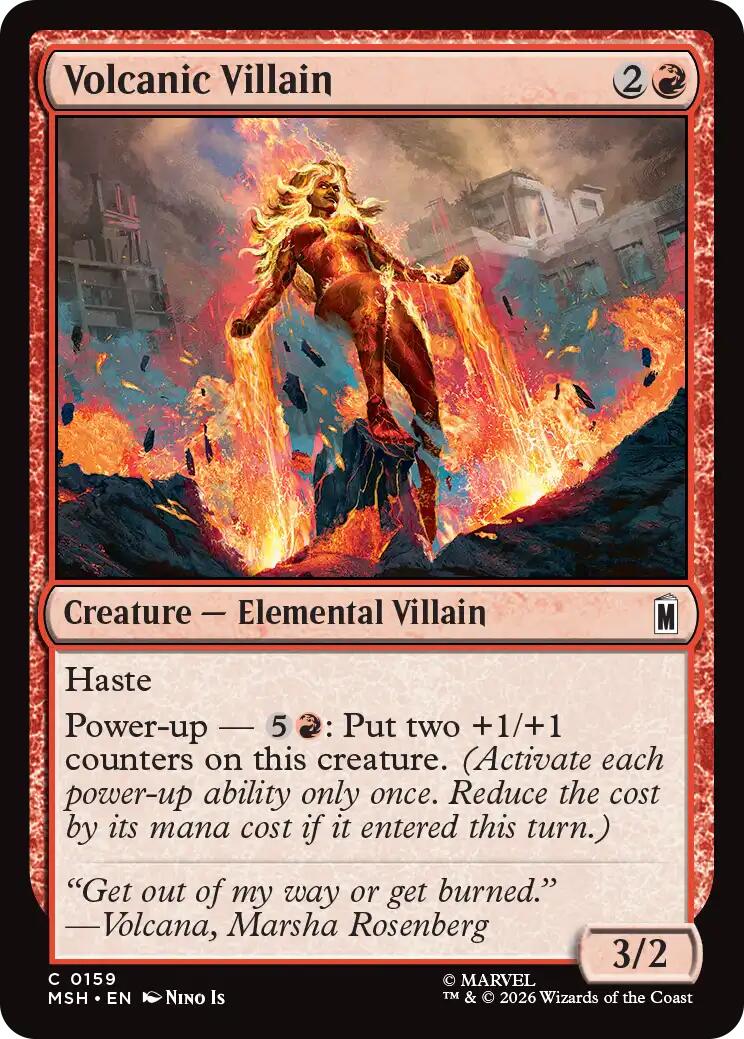 Volcanic Villain