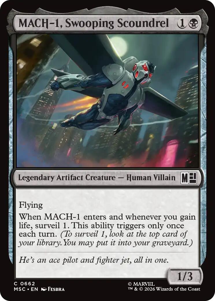 MACH-1, Swooping Scoundrel