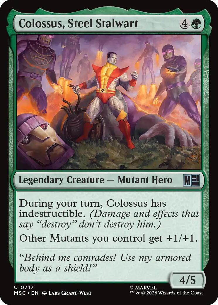 Colossus, Steel Stalwart