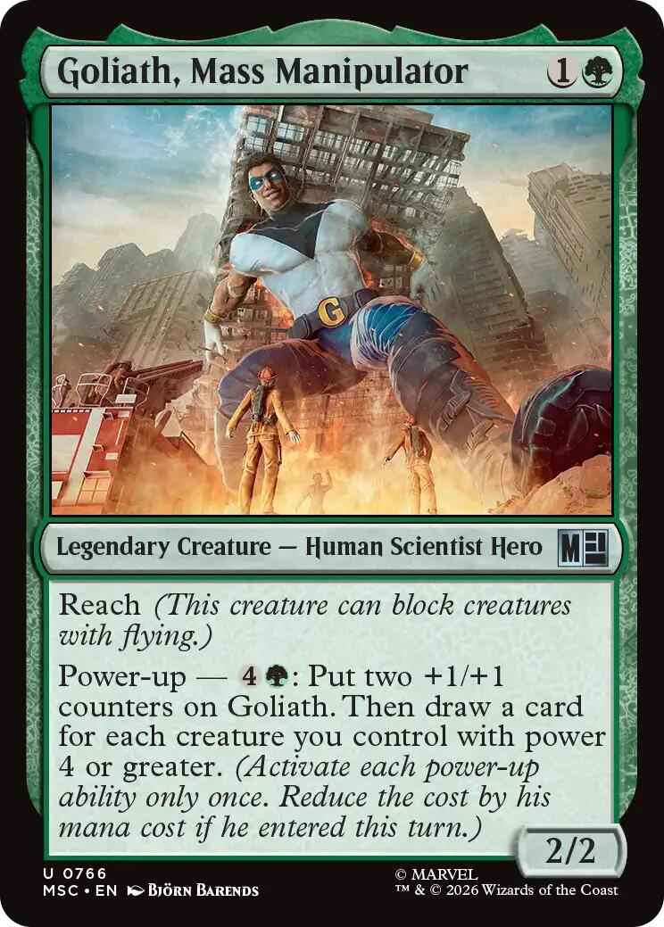 Goliath, Mass Manipulator