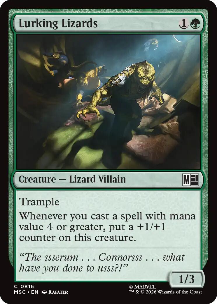 Lurking Lizards
