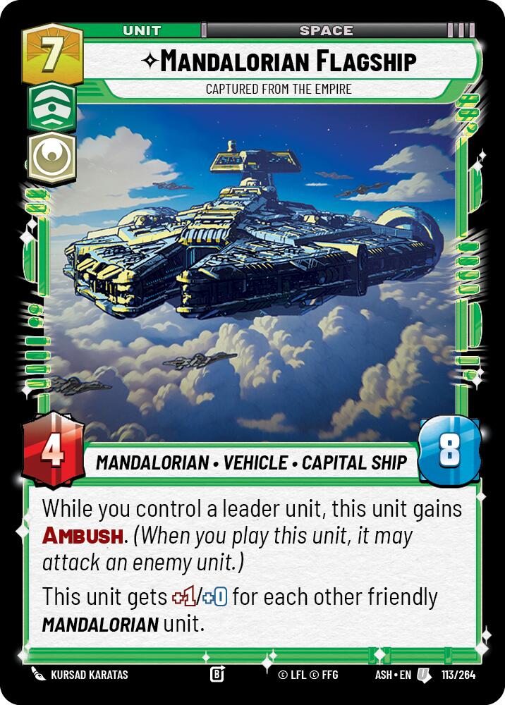 Mandalorian Flagship - Captured from the Empire