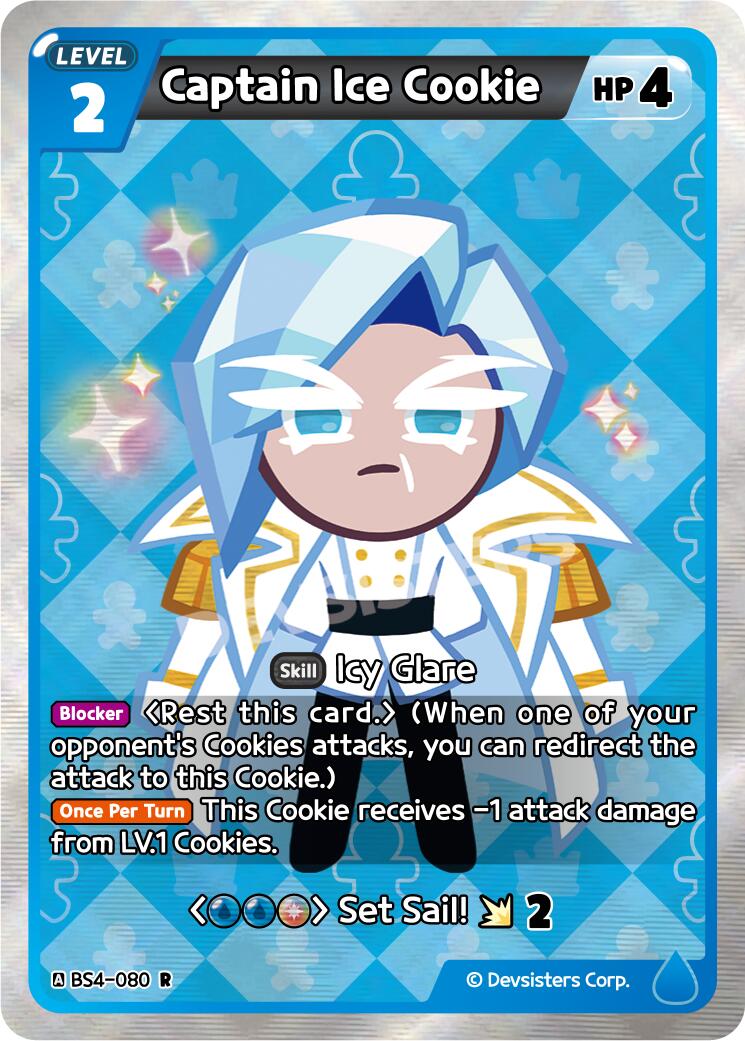 Captain Ice Cookie