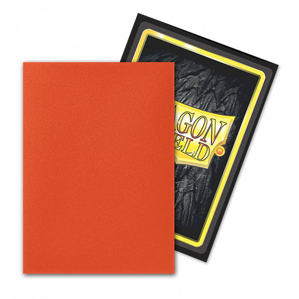 Dragon Shield Sleeves: Standard DUAL- Matte Ember (100 ct.)