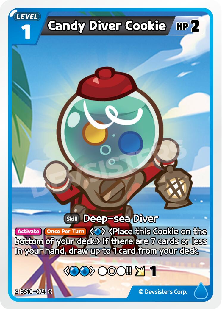 Candy Diver Cookie