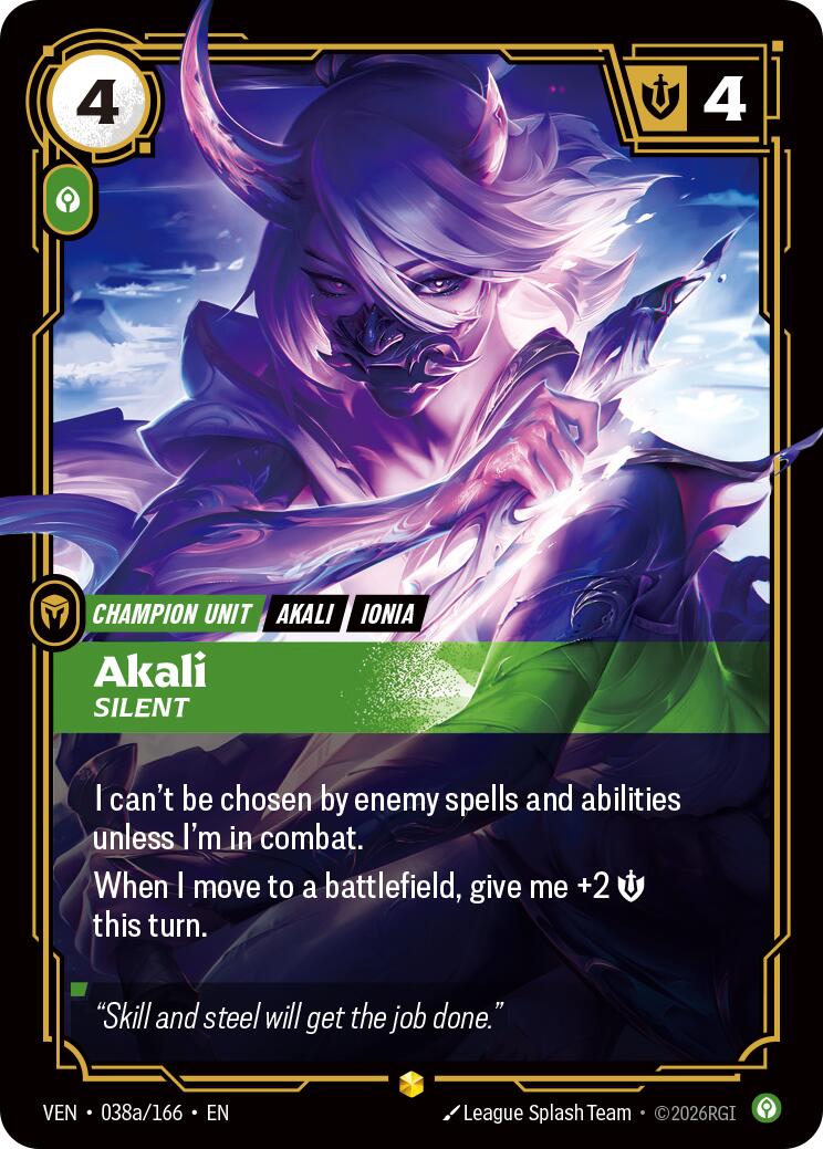 Akali - Silent (Alternate Art)