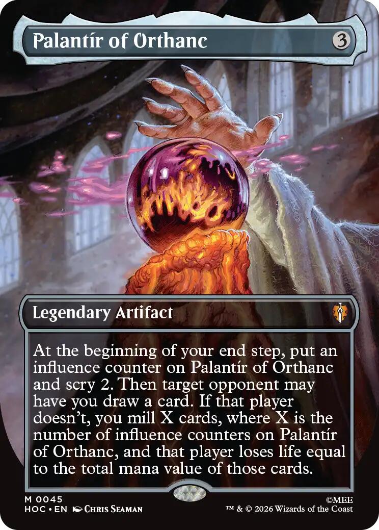 Palantir of Orthanc (Borderless)