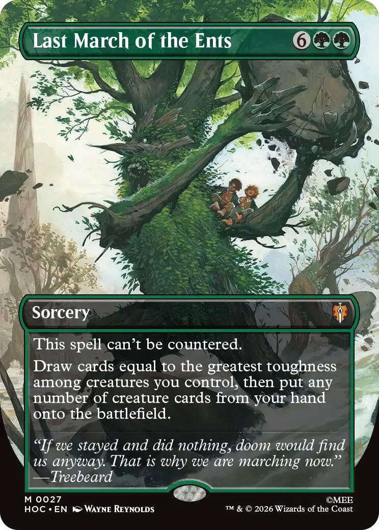 Last March of the Ents (Borderless)