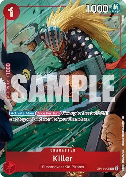 Killer (One Piece Card Game Illustration Box Vol. 8)