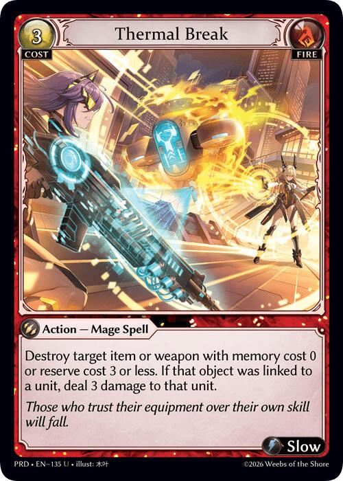Thermal Break (Interference Curio Foil)