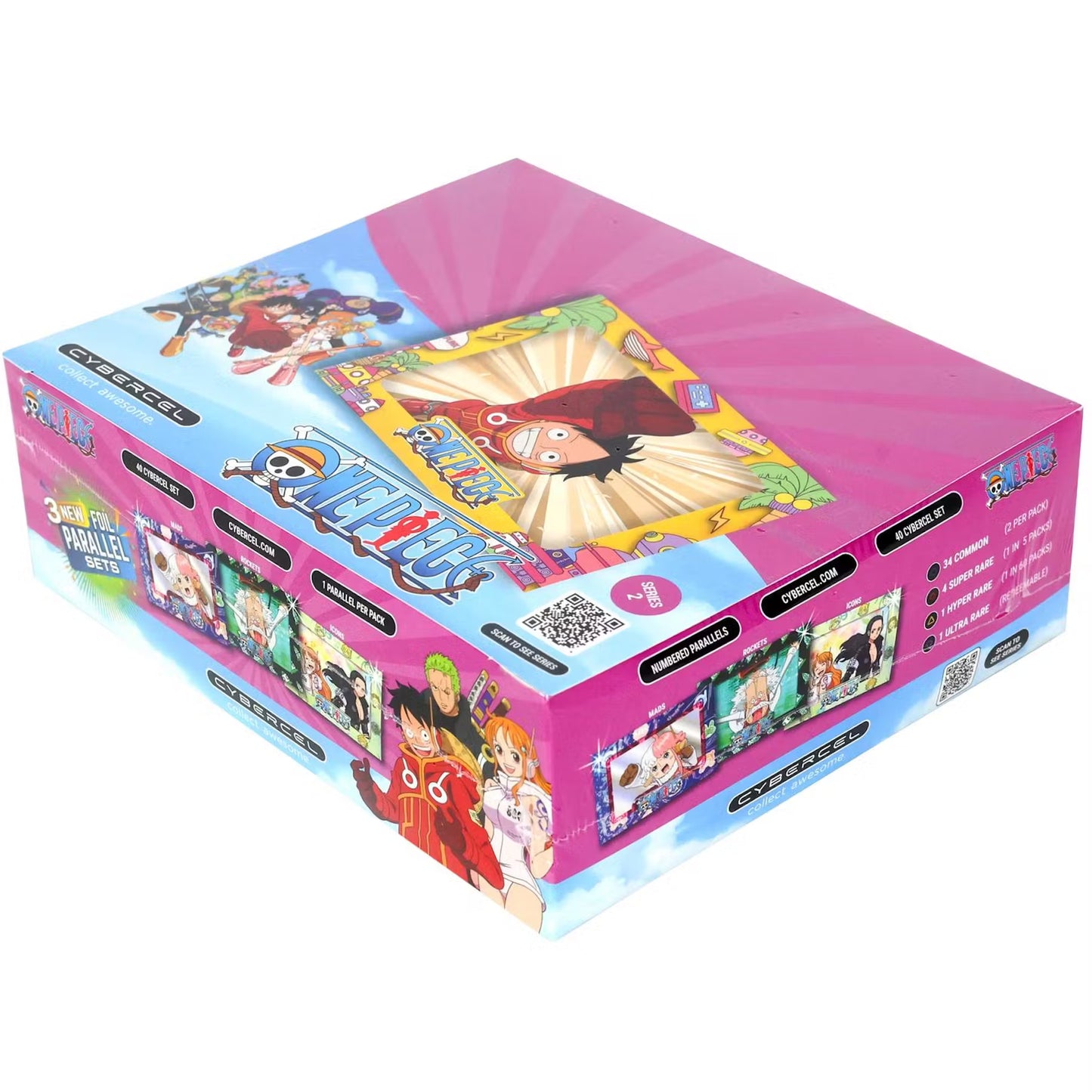 CYBERCEL: One Piece Series 2 - Egghead Arc Trading Card Pack