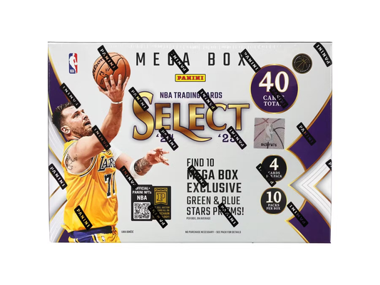 2024-2025 Panini Select Basketball Hobby Mega Box