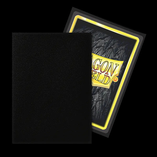 Dragon Shield Sleeves: Standard- Matte Non-Glare Black V2 (100 ct.)
