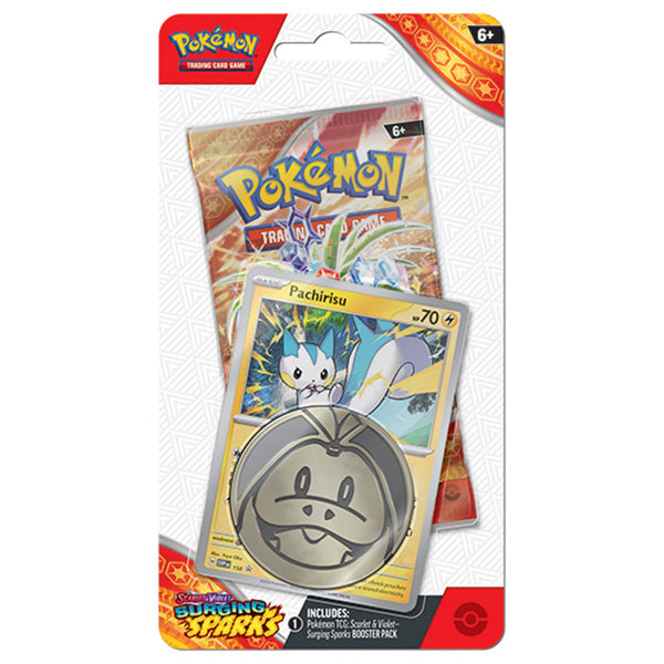 Pokemon TCG: Scarlet & Violet 08 Surging Sparks- Checklane Blister Pack