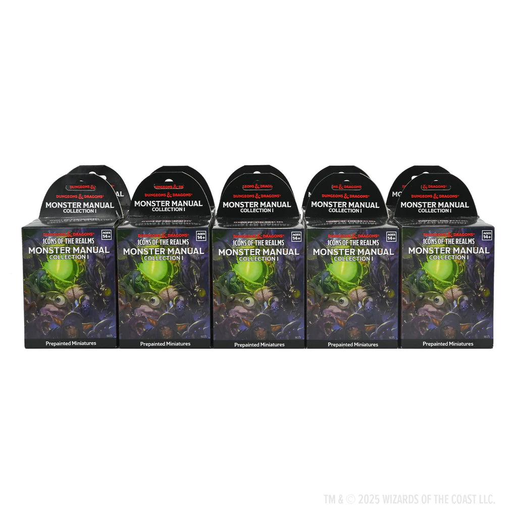 Dungeons & Dragons: Icons of the Realms - Monster Manual Collection 1 Booster Brick