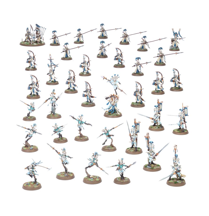 Warhammer: Battleforce: Lumineth Realm-lords – Iliathan Warhost