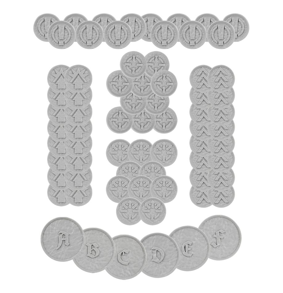 Warhammer: Legions Imperialis: Order Tokens and Objective Markers